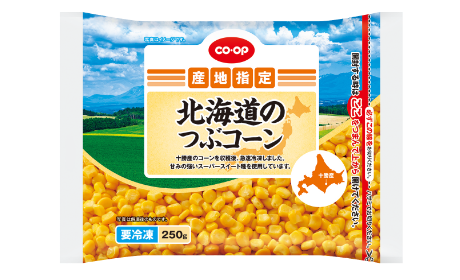 北海道のつぶコーン250g