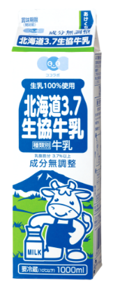 北海道3.7生協牛乳1000㎖