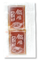 付属の専用スープ「かも鍋つゆ」も毎年好評！スープに対するお声も多数いただいてます！