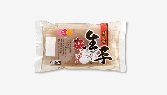 国産生芋でつくった板こんにゃく