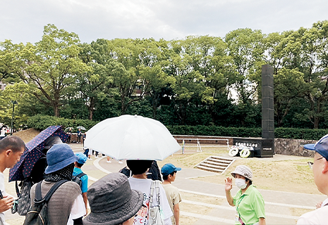 平和公園（原爆落下中心地）