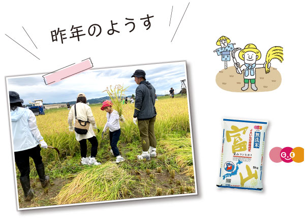 昨年のようす