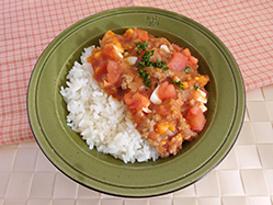 はちみつ梅と塩昆布のポテトサラダ