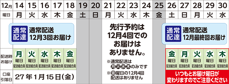 スケジュール