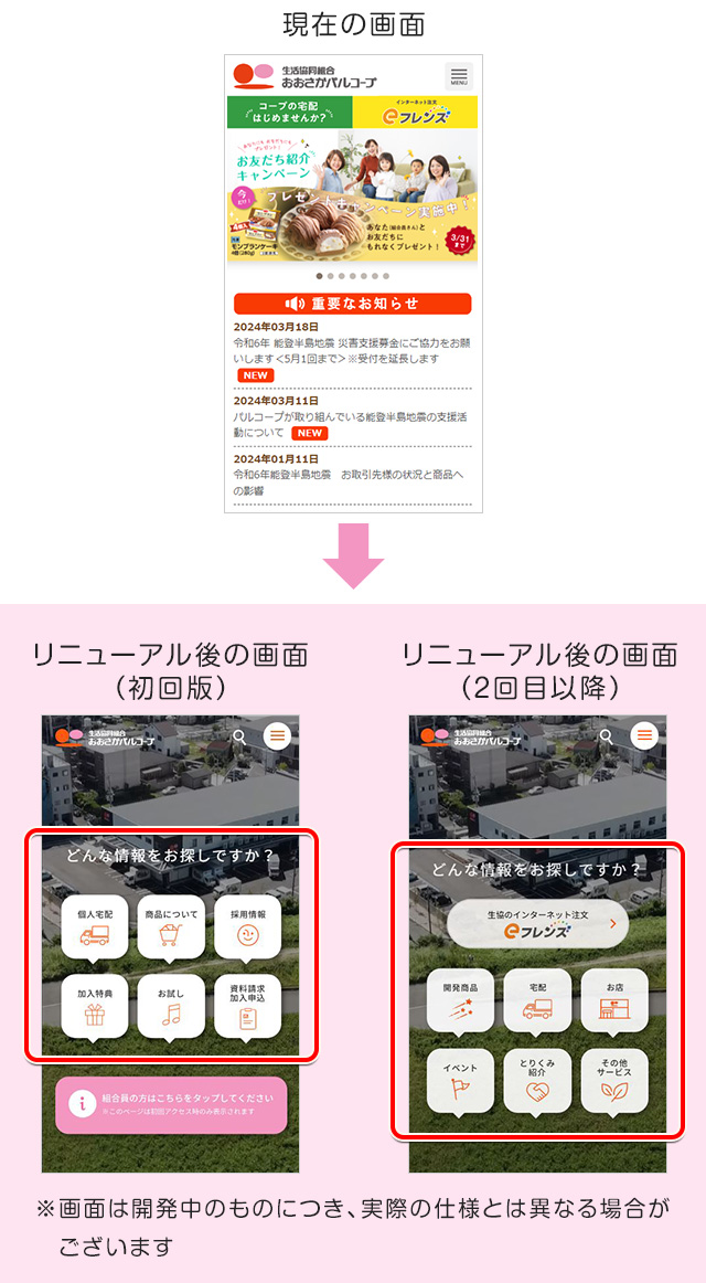 生活協同組合おおさかパルコープ｜ホームページをリニューアルしました！