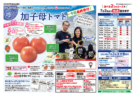 チラシ表面
