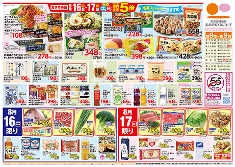 チラシ裏面