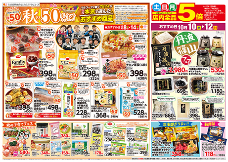 チラシ表面