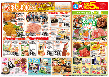 チラシ表面